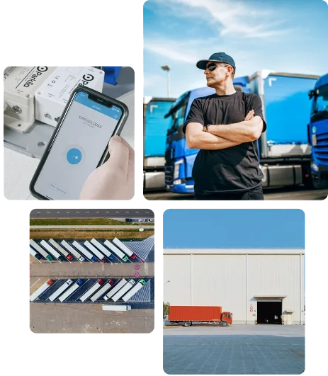 Parkoló smart logistics