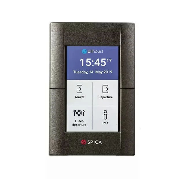 SPICA All Hours fali munkaidő-terminál