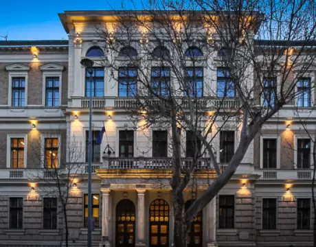 A Budapesti Gazdasági Egyetem épülete